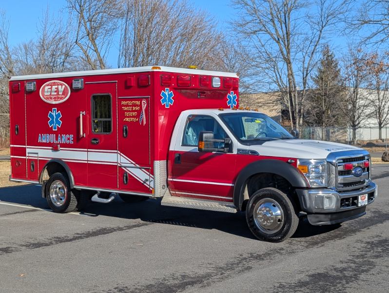 2016 Ford F-450 Type I Ambulance 4×4-Wheeled Coach-#2896